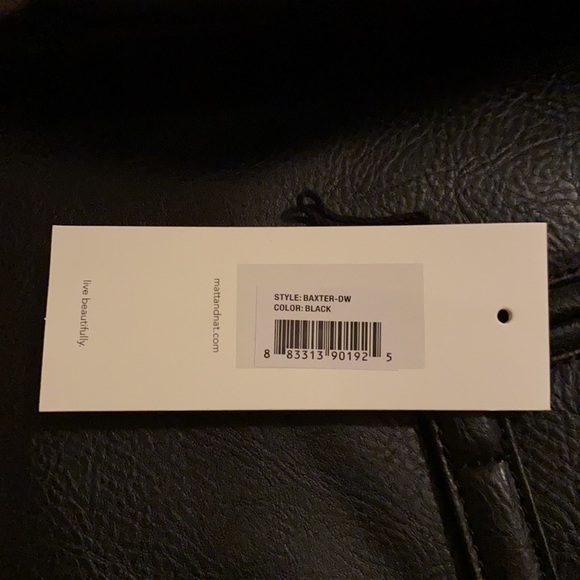 NEW BLACK TOTE with added strap - Picture 4 of 7